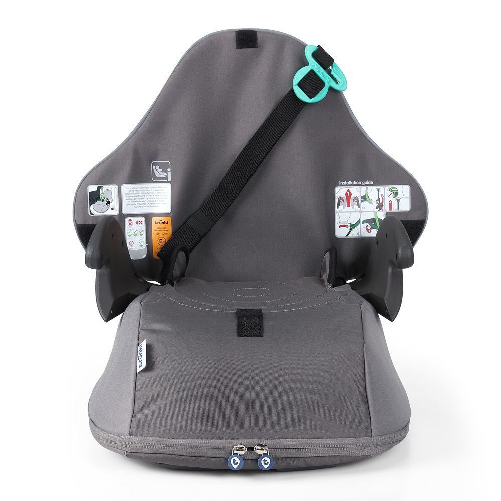 Bērnu autokrēsls - Trunki BoostApak Grey
