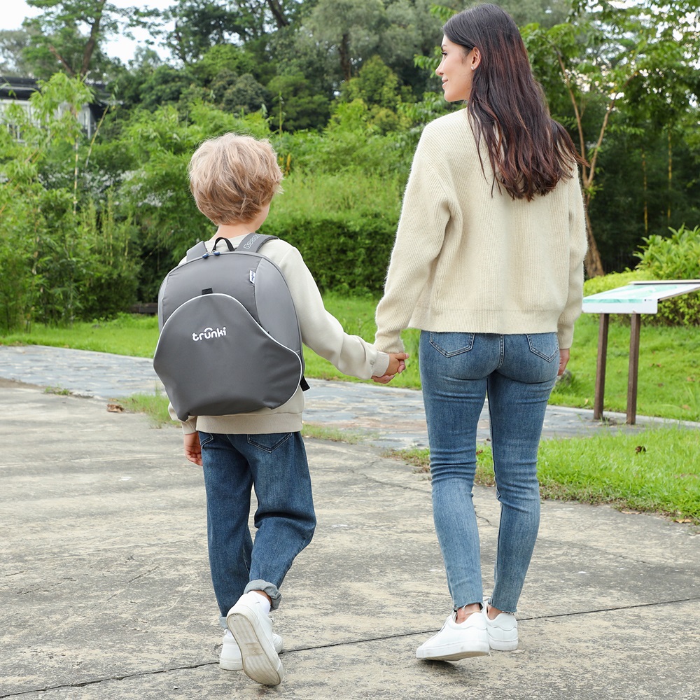 Bērnu autokrēsls - Trunki BoostApak Grey