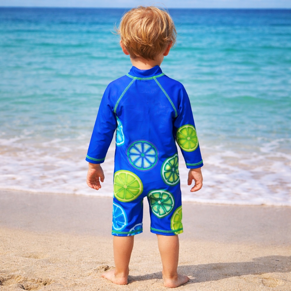 Bērnu peldkostīms - Swimpy Blue Lemon