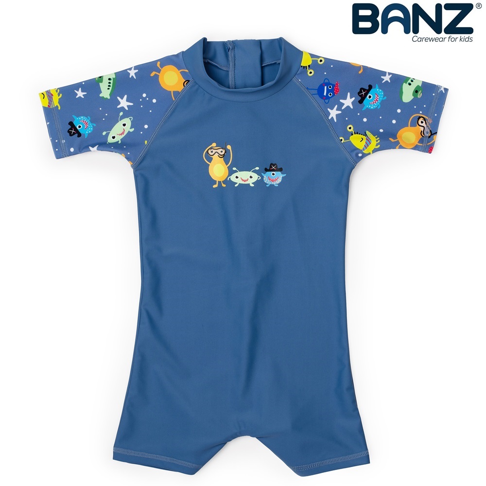 Bērnu peldkostīms ar UV aizsardzību Banz Little Monsters
