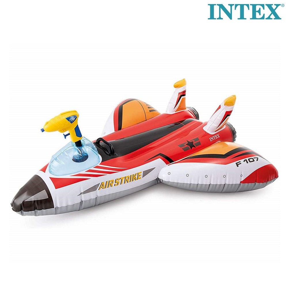 Baseina pludiņš Intex Airplane Red