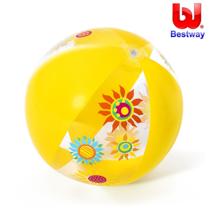 Pludmales bumba - Bestway Designer Yellow Pludmales bumba - Bestway Designer Yellow