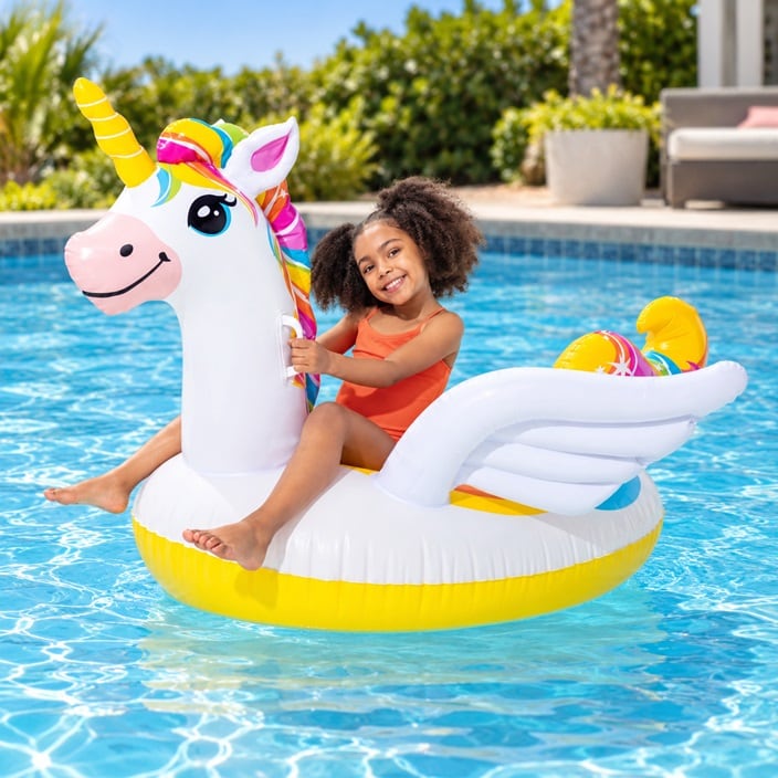 Piepūšamais dzīvnieks - Intex Unicorn XXL