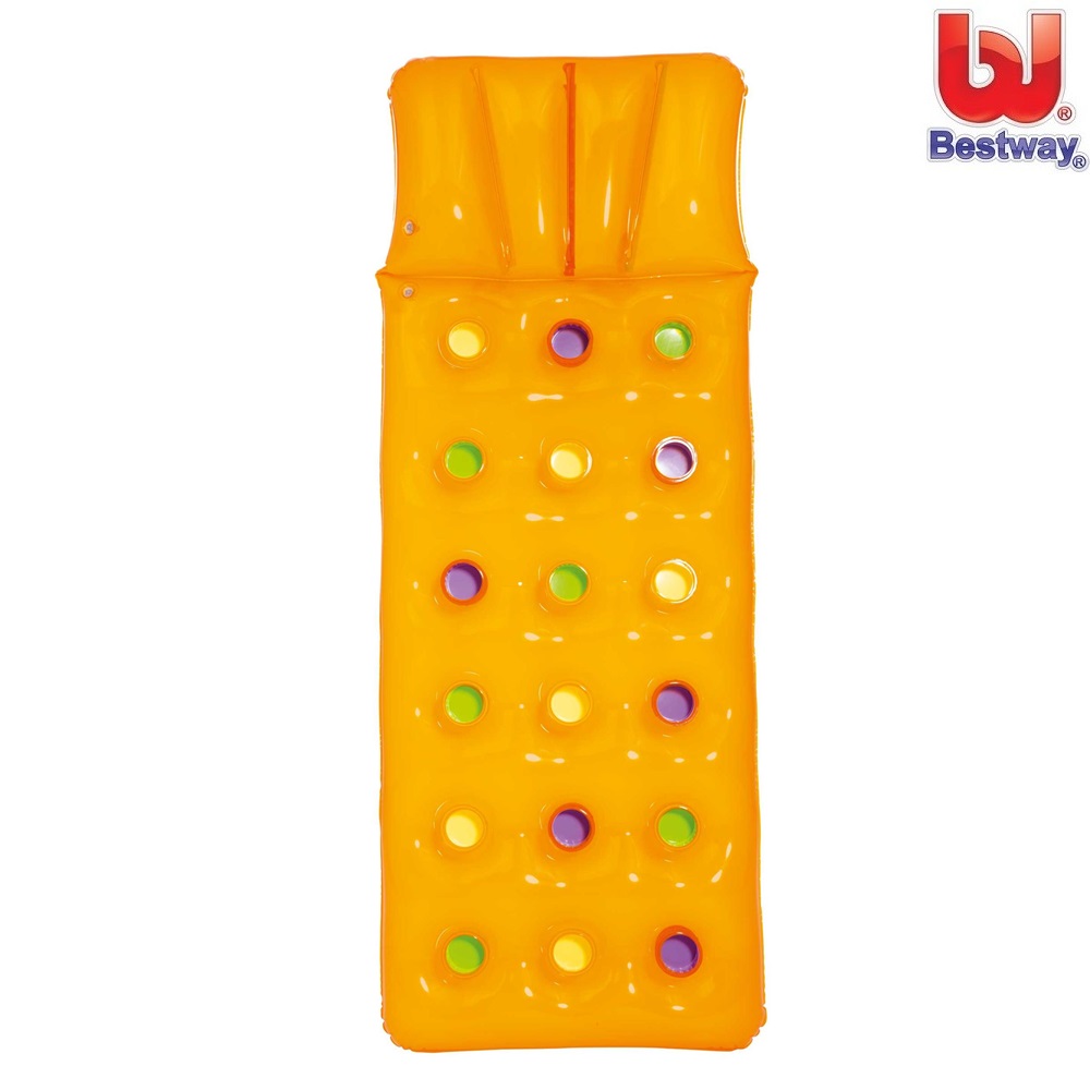 Piepūšamais peldmatracis Bestway Orange