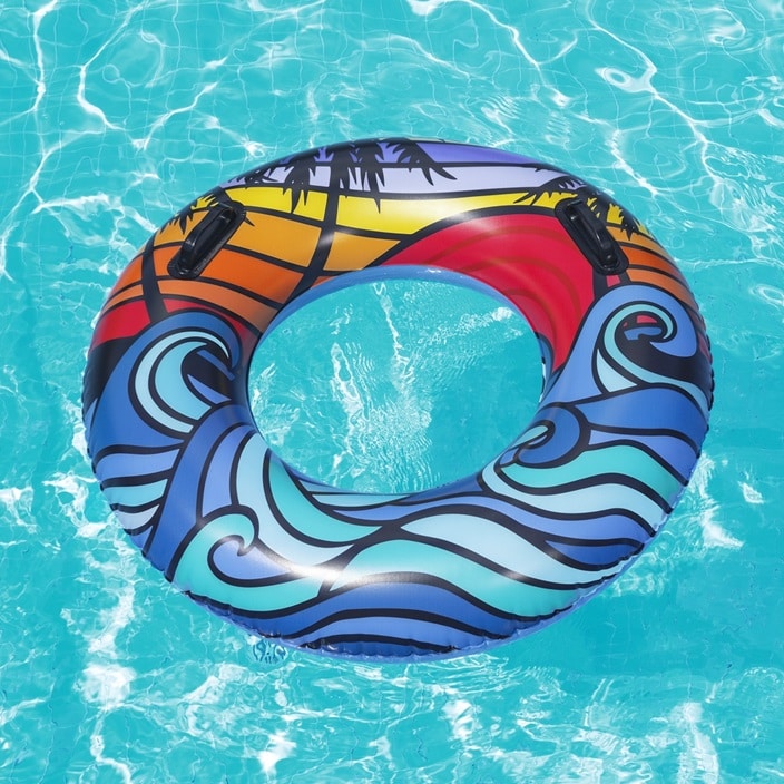 Piepūšamais peldriņķis bērniem Bestway Castaway Waves