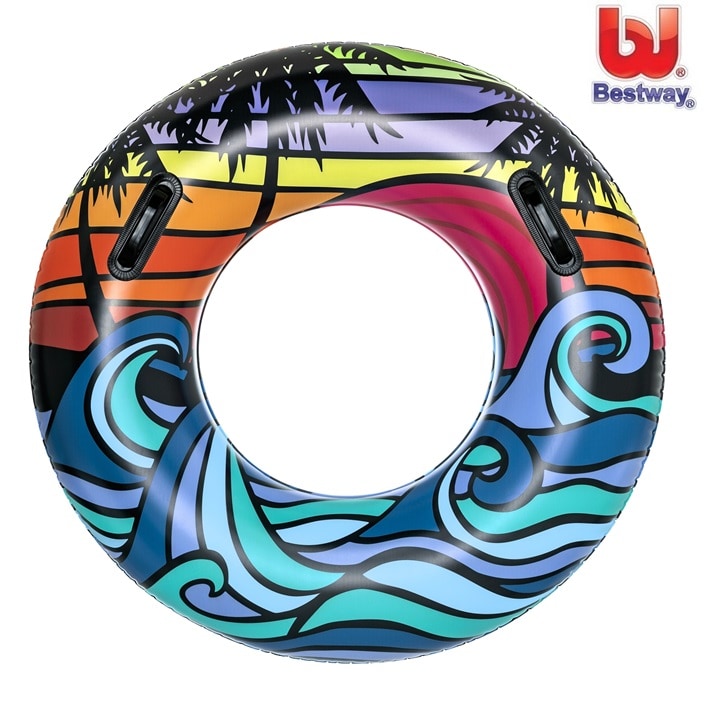 Piepūšamais peldriņķis bērniem Bestway Castaway Waves