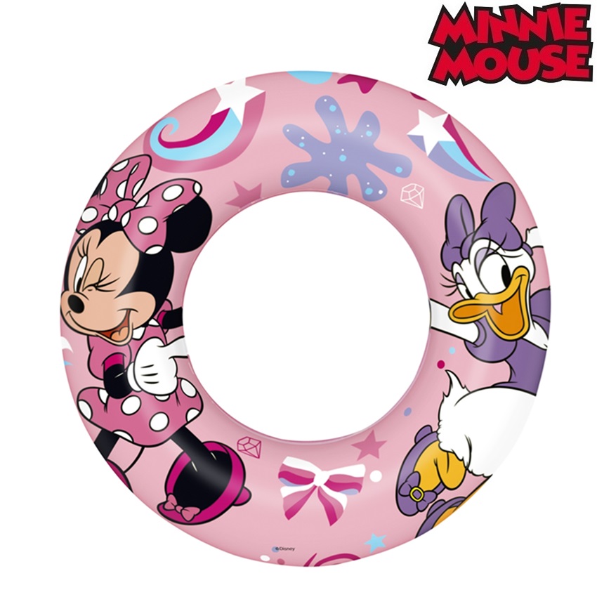 Piepūšams riņķis peldēšanai Bestway Minnie Mouse