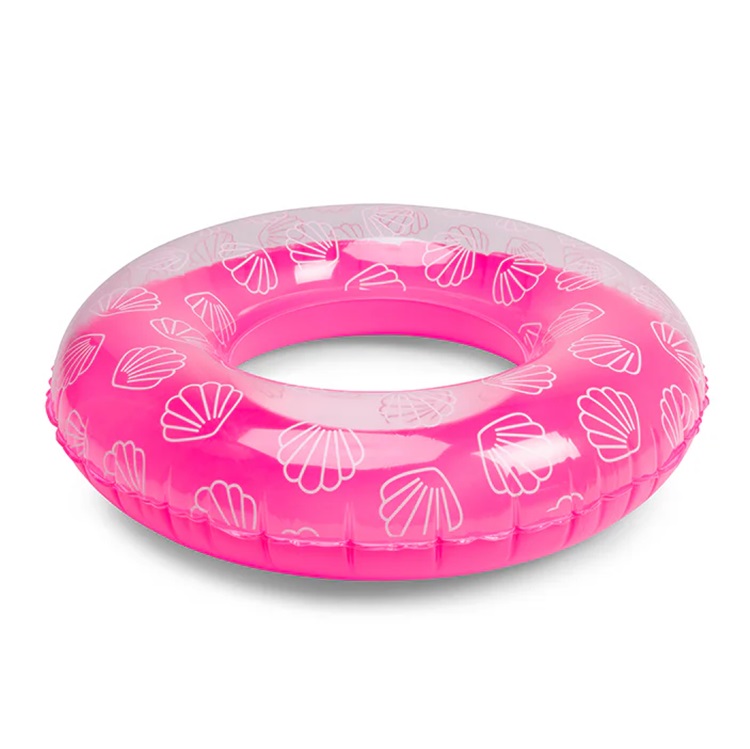 Liels piepūšamais peldriņķis bērniem Swim Essentiasl Pink Sea Shells