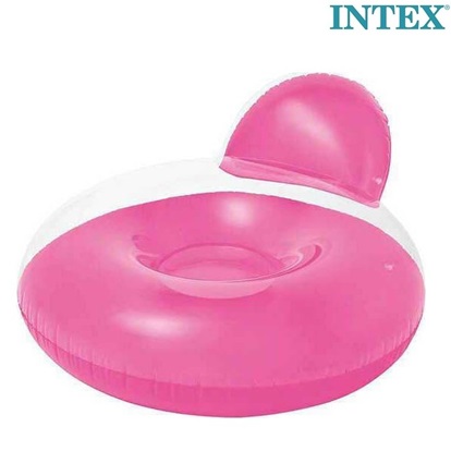 Piepūšama peldēšanas rotaļlieta Intex Pool Chair Pink