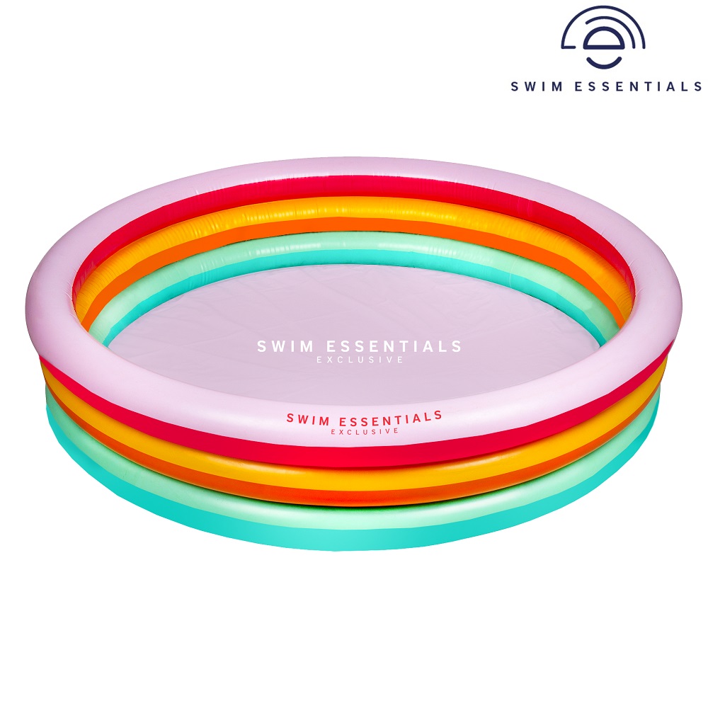 Piepūšamais baseins bērniem Swim Essentials Rainbow