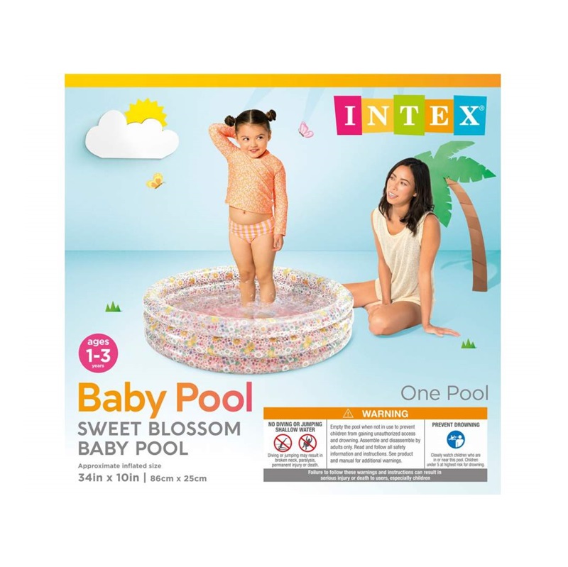 Piepūšamais baseins Intex Sweet Blossom