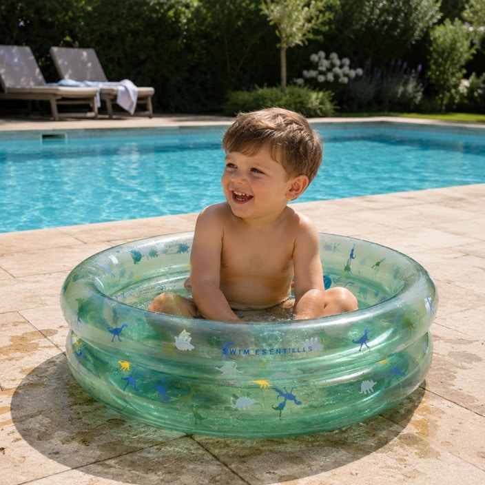 Mini piepūšamais baseins bērniem Swim Essentials Dinos