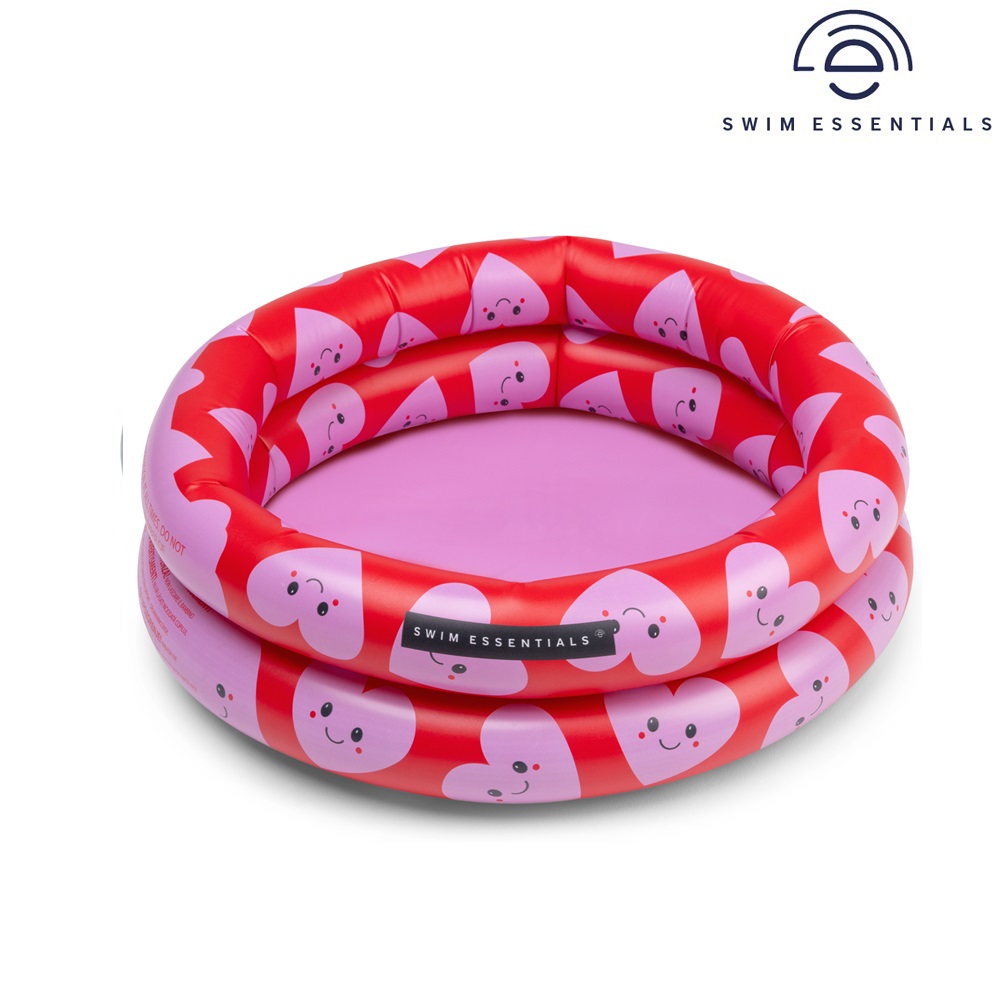 Baseins bērniem piepūšamais Swim Essentials Pink Hearts