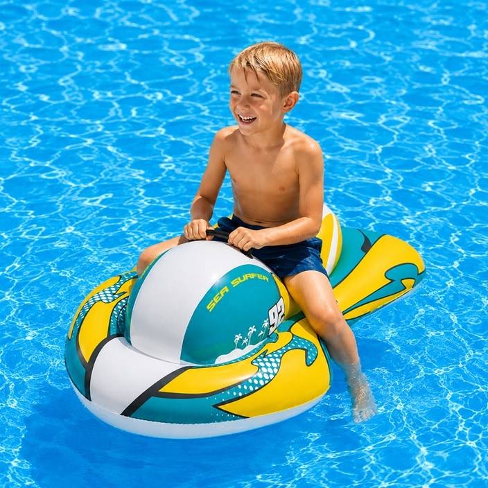 Piepūšamais ūdens skūteris bērniem – Bestway Sea Surfer