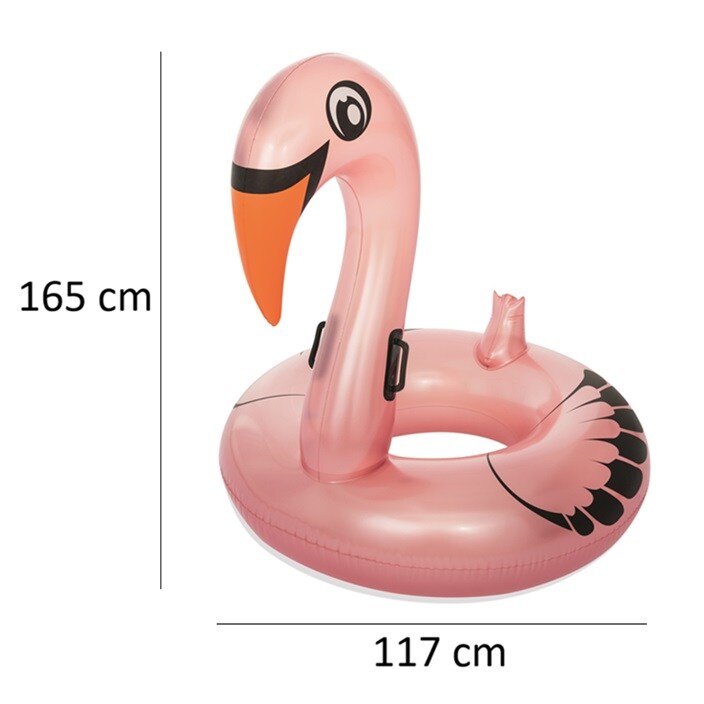 Piepūšams riņķis peldēšanai Bestway Flamingo XXL