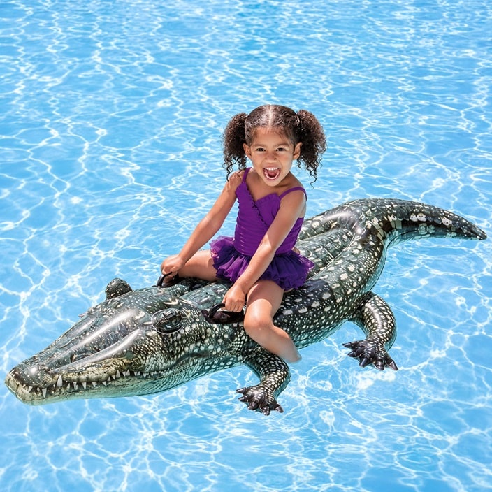 Piepūšamais plosts - Intex Alligator XL