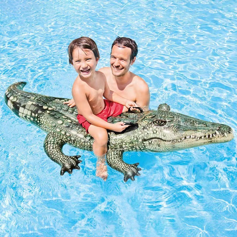 Liels piepūšamais dzīvnieks Intex Alligator XXL