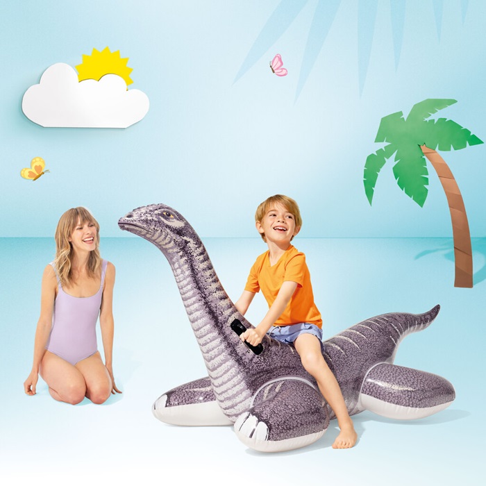 Piepūšama peldēšanas rotaļlieta XXL Intex Brontosaurus