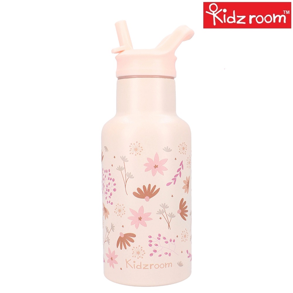 Ūdens pudele bērniem Kidzroom Flowers