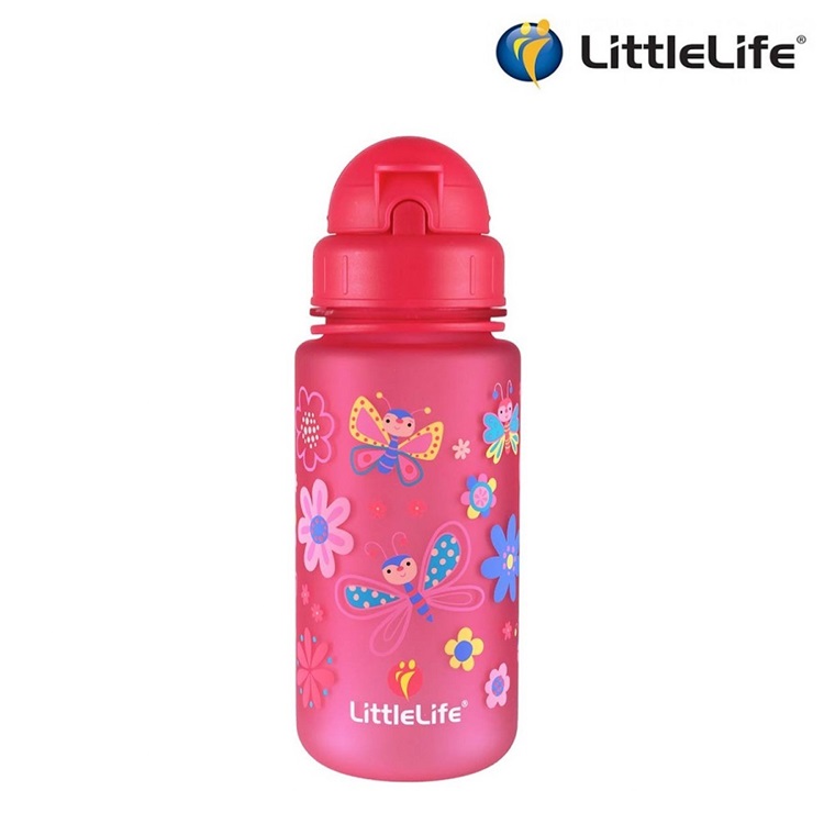 Bērnu ūdens pudele LittleLife Butterflies