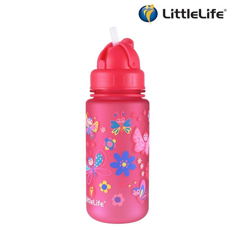 Bērnu ūdens pudele LittleLife Butterflies