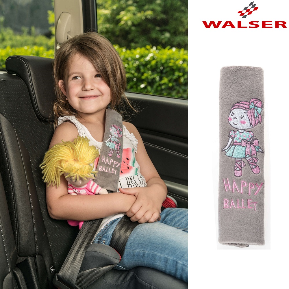 Automašīnas drošības jostas pārsegs Walser Happy Ballet