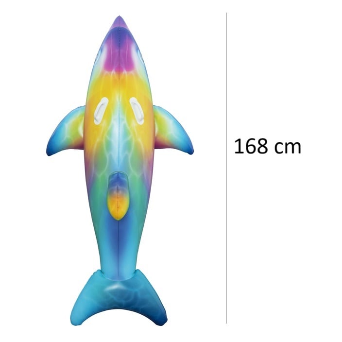 Liels piepūšamais dzīvnieks Bestway Rainbow Dolphin XXL